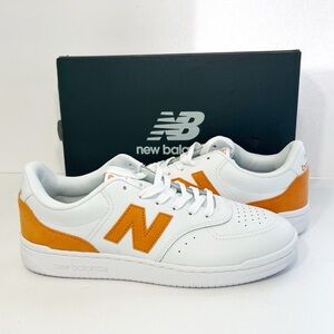 New Balance BB80 V1 White/Orange Sneaker Size 9.5 Mens or Women’s 11
